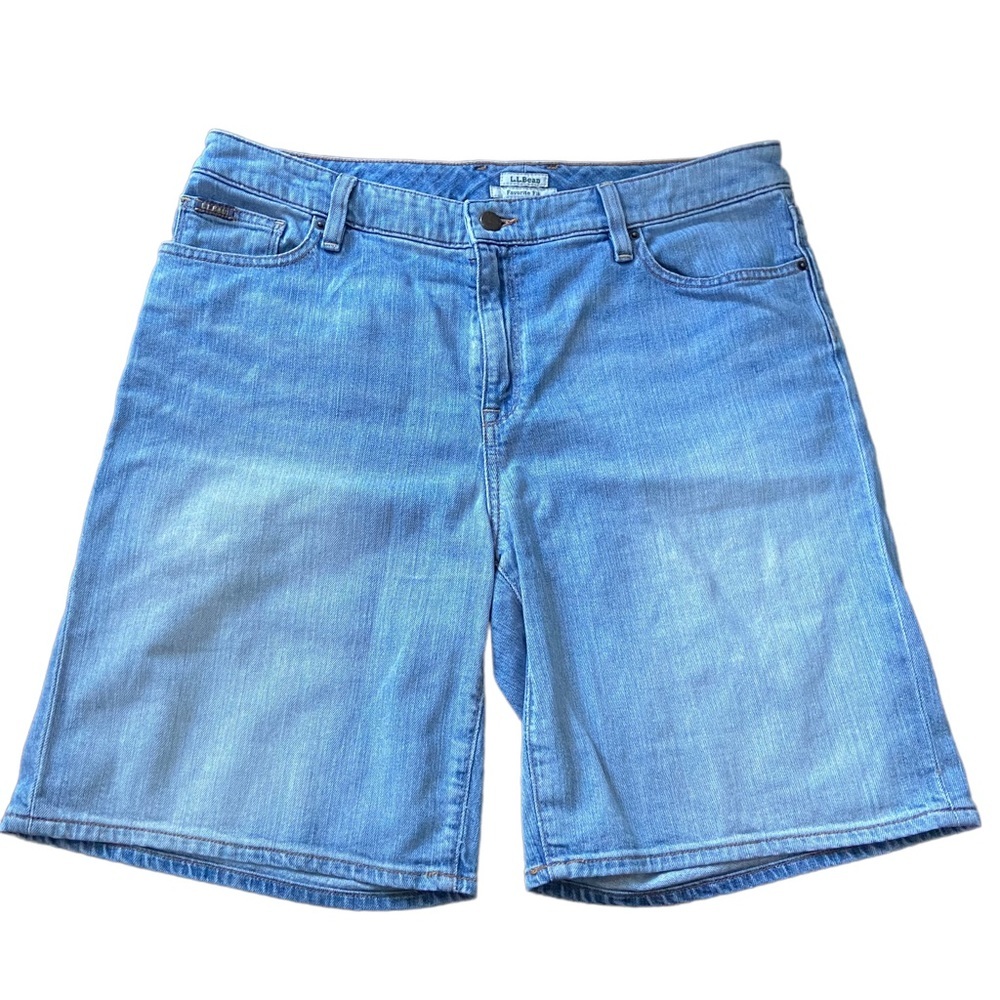 L.L. Bean Light Blue Denim Women’s Shorts